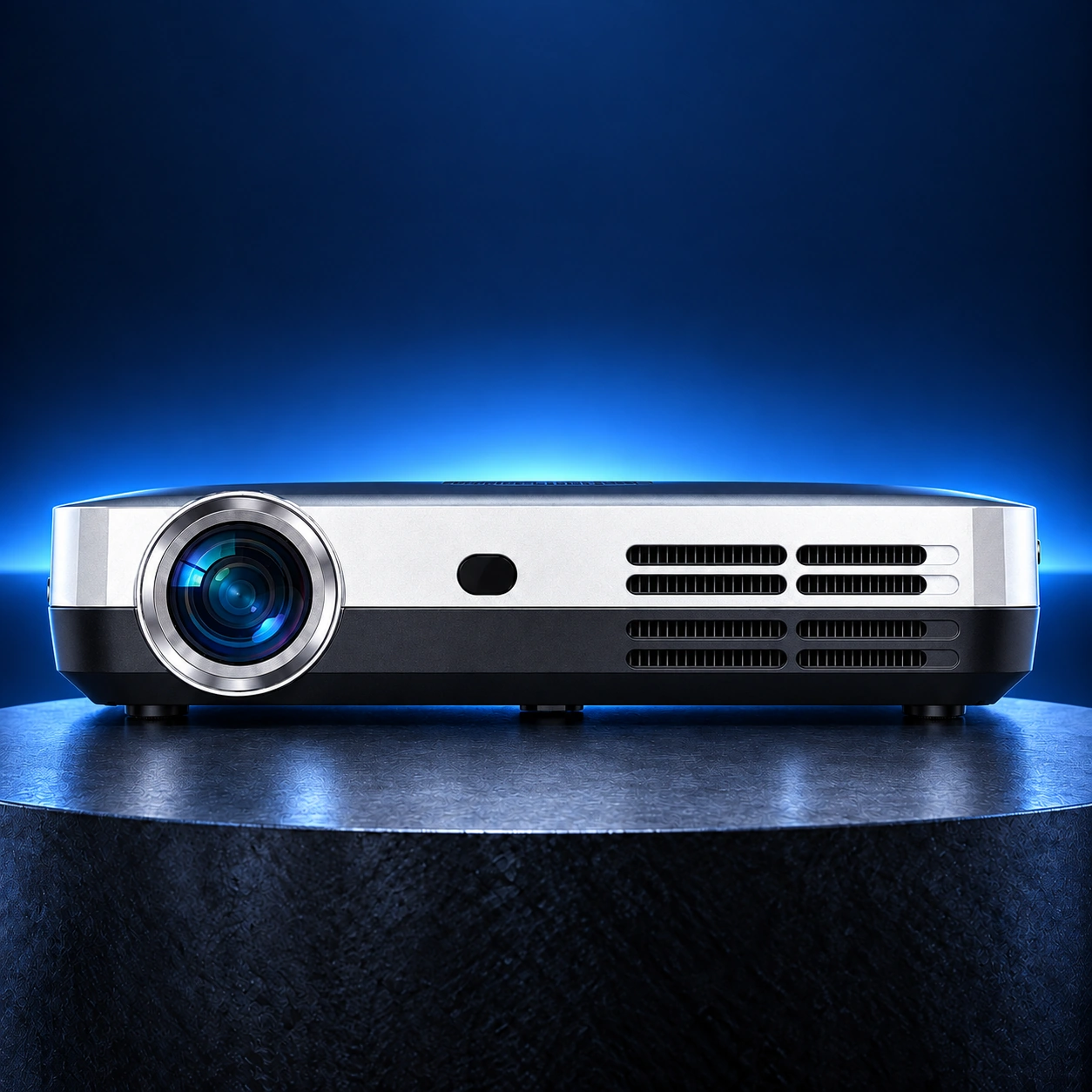 BOSS Projector S7 in a studio setting